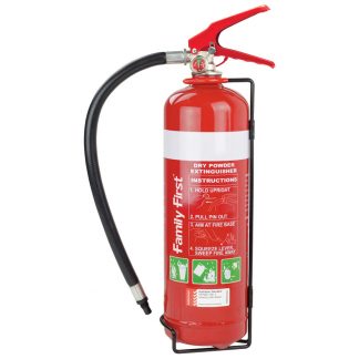 Family First Dry Powder Fire Extinguisher 2.3kg with Hose