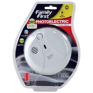 Family First Photoelectric Smoke Alarm 10-Year Lithium