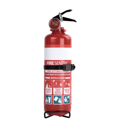 Fire Sentry Fire Extinguisher Dry Powder 1kg 2A:10B:E