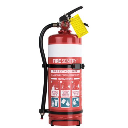 Fire Sentry Fire Extinguisher Dry Powder 2.5kg 4A:40B:E