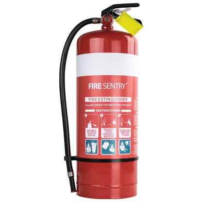 Fire Sentry Fire Extinguisher Dry Powder 9.0kg 10A:80B:E